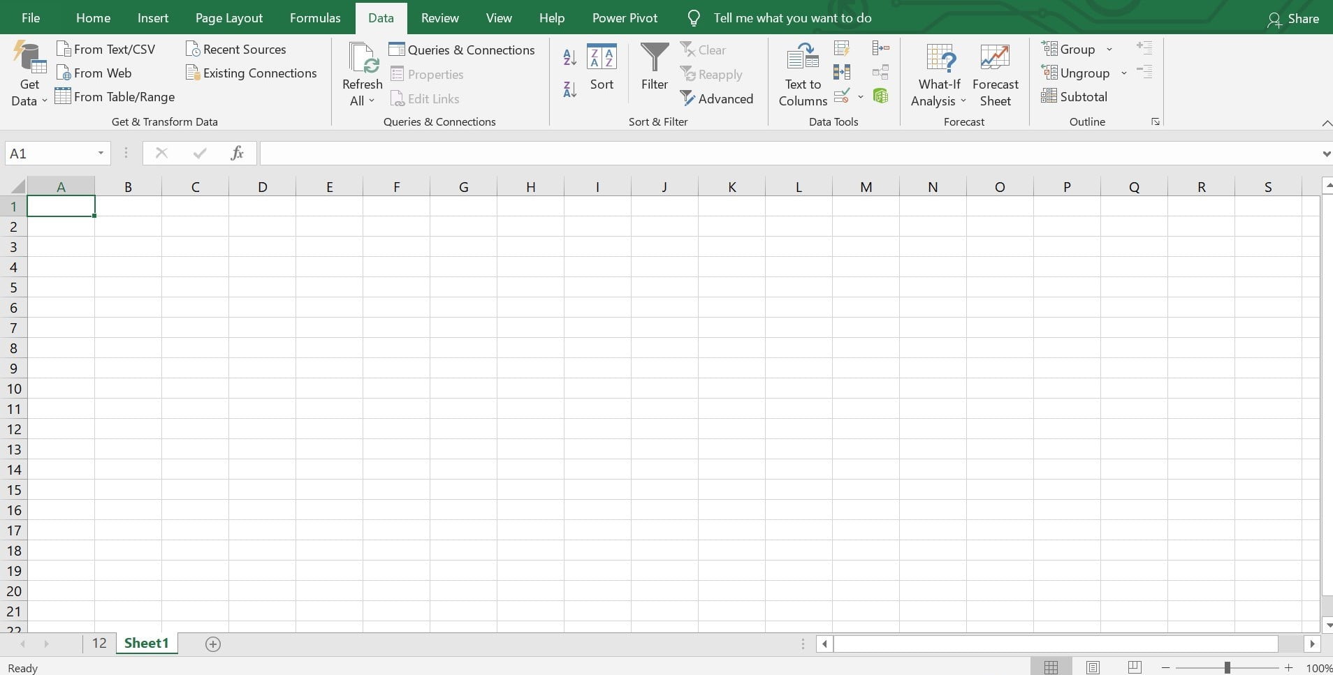 Ms Excel Data Menu In Hindi