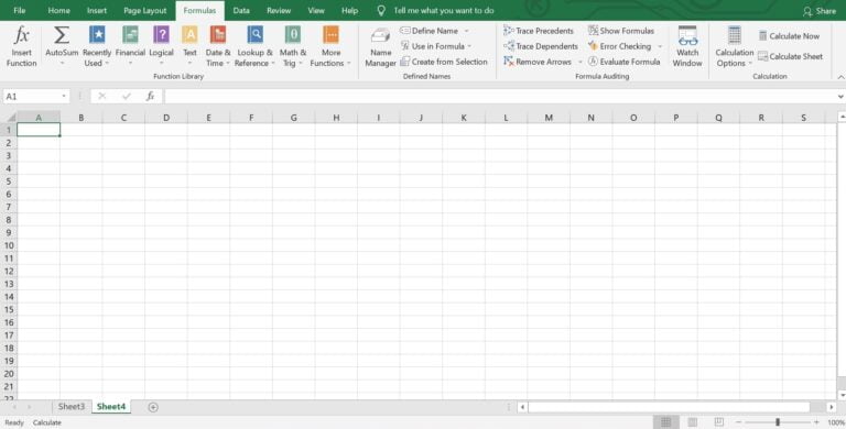 ms excel formula menu in hindi