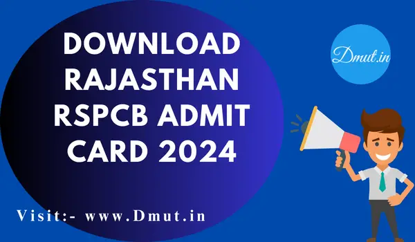 Rajasthan RSPCB Admit Card 2024